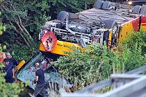Při nehodě českého autobusu v Bavorsku zemřel šestnáctiletý mladík z Česka