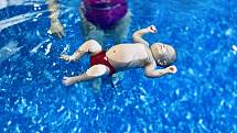 Plavání v Plaváčku si děti užijí vody s rodiči