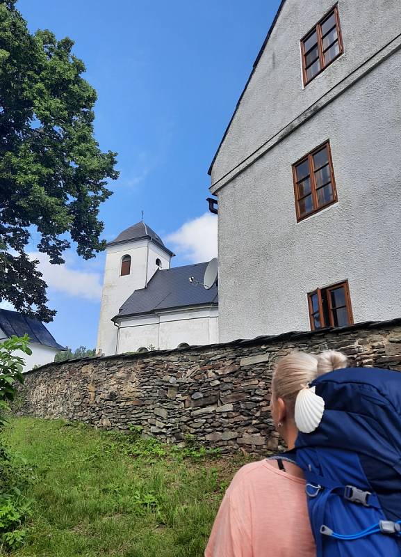 Anna Semiánová (47) a její a dcera Ema (18) z Nové Teliby u Mladé Boleslavi absolvovaly svatojakubskou pěší pouť