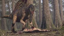 Oblast Kem Kem byla bohatá na obří teropody. Jedním z druhů, které se zde vyskytovaly, byl Spinosaurus aegyptiacus