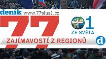 Nový web Deníku 77plus1.cz nabízí regionální zajímavosti, fotografie, videa i něco navíc.
