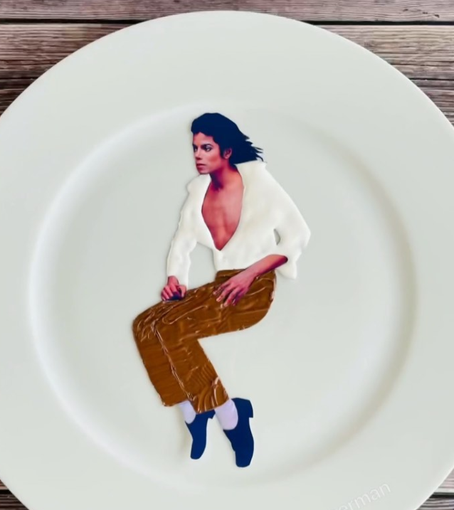 Food stylingu se nevyhnul ani popový král Michael Jackson