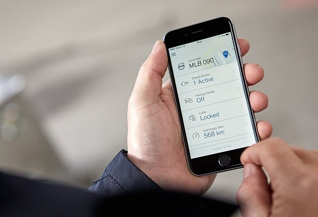 Volvo nahradí fyzický klíč od auta aplikací do mobilního telefonu.