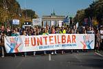 Protest proti krajní pravici v Berlíně