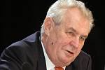 Prezident Miloš Zeman.