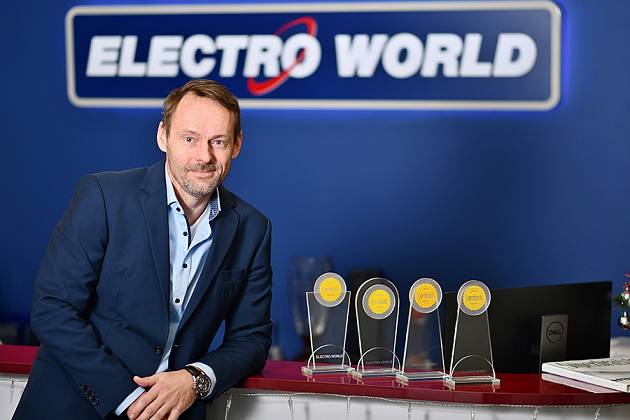Roman Kocourek, ředitel sítě obchodů s elektrem Electro World.