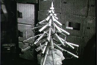 Vůbec první vánoční stromek v kosmu. V roce 1968 si ho ozdobila posádka na palubě Apolla 8.