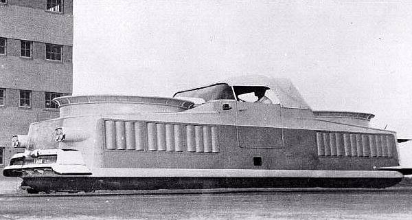 Prvotní prototyp vznášedla Curtiss-Wright.