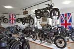 Ukázky zajímavých strojů ze sbírek Muzea historických motocyklů ve Svratouchu.