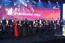 Slavnostní předávání ocenění EY Podnikatel roku 2018