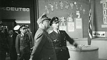 Dne 15. srpna 1944 shlédl Quisling v Národní galerii v Oslu velkou výstavu německých propagandistů nazvanou Válečníci a korespondenti. Výstava byla o německých válečných reportérech