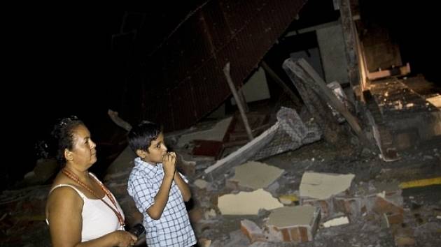 Zemětřesení v Nikaragui poničilo desítky domů.