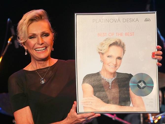 Helena Vondráčková - platinová deska