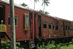 Vlak zasažený vlnou tsunami, Srí Lanka