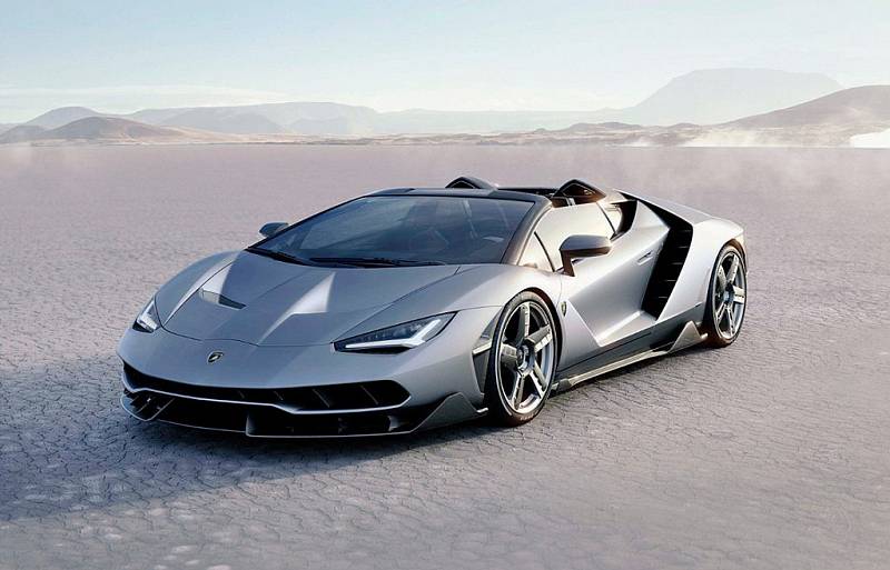 Lamborghini Centenario Roadster.