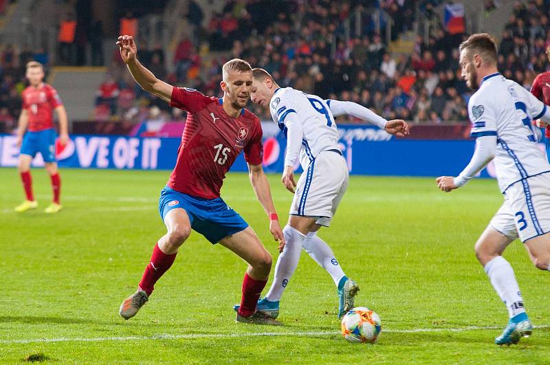 Utkání kvalifikace na EURO 2020 mezi Českou republikou a Kosovem