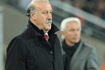 Trenér Španělska Vicente del Bosque.