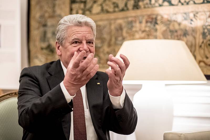 Bývalý německý prezident Joachim Gauck.