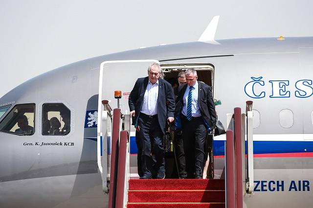 Prezident Zeman na návštěvě Číny