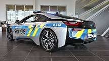 BMW i8 ve službách Policie ČR.