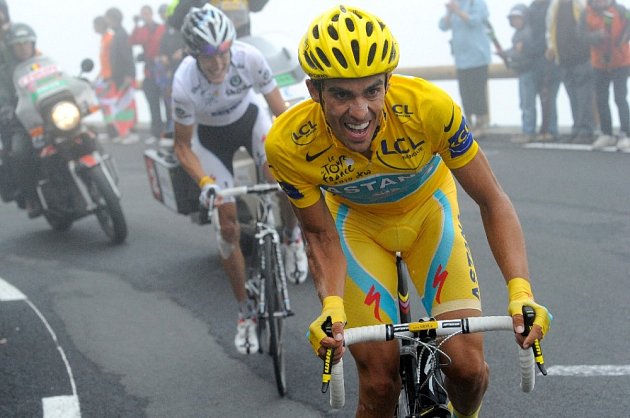 Contador se projel po Česku. Krajina je nádherná, usmíval se hvězdný cyklista