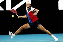 Tenista Tomáš Macháč na letošním Australian Open