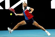 Tenista Tomáš Macháč na letošním Australian Open