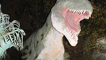 Ve vyškovském Dinoparku najdete desítky modelů roztodivných tvorů, kteří obývali naši planetu před miliony let.