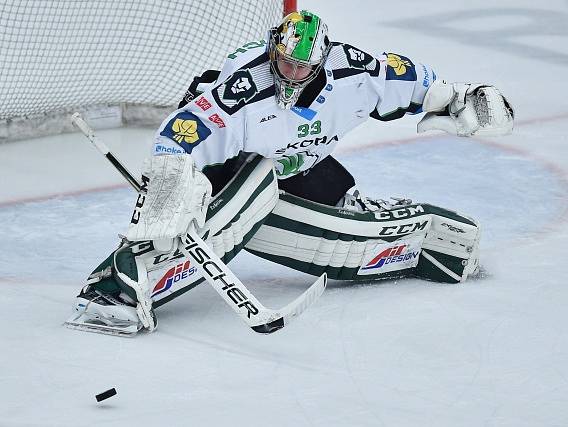 Mladá Boleslav - Brno: David Rittich přišel o nulu v poslední vteřině