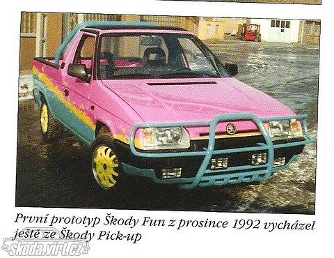 Prototyp Škoda Favorit Fun.