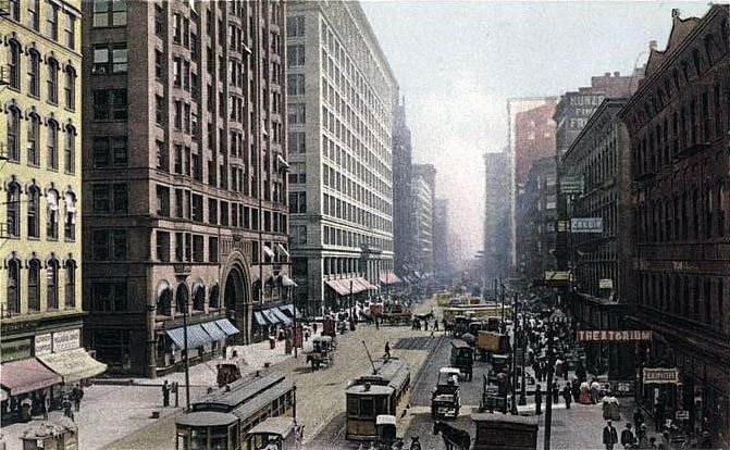 Chicago v roce 1907. V té době představovali Češi v tomto městě nejen početnou, ale také vlivnou, vzdělanou a kvalifikovanou komunitu
