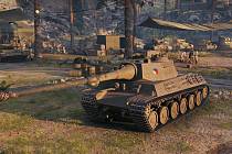 Úplně první verze návrhů tanku TVP vycházely z typů, které naše zbrojovky navrhovaly během války pro Německo, chválabohu neúspěšně. Vizualizace tanku ze hry World of Tanks.
