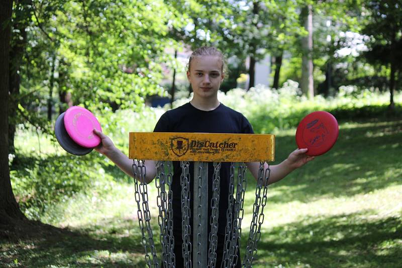 Discgolf v Jindřichově Hradci