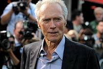 Americký herec Clint Eastwood.