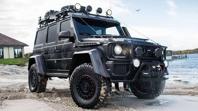 Mercedes-Benz G500 4x4² lyžaře Jona Olssona.