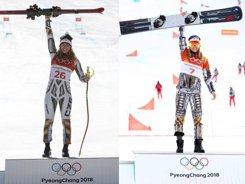 Legenda. Ester Ledecká vyhrála na olympijských hrách super-G na lyžích i paralelní obří slalom na snowboardu.