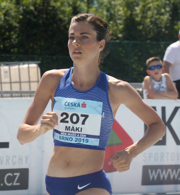 Běžkyně s česko-finskými kořeny Kristiina Mäki.