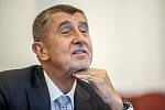 Premiér Andrej Babiš poskytl 16. června 2020 rozhovor Deníku