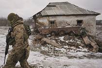 Válka na Ukrajině: Z mnoha domů zůstaly trosky. Ilustrační snímek