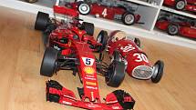 Sbírka papírových modelů monopostů F1 Ferrari Milana Pauluse