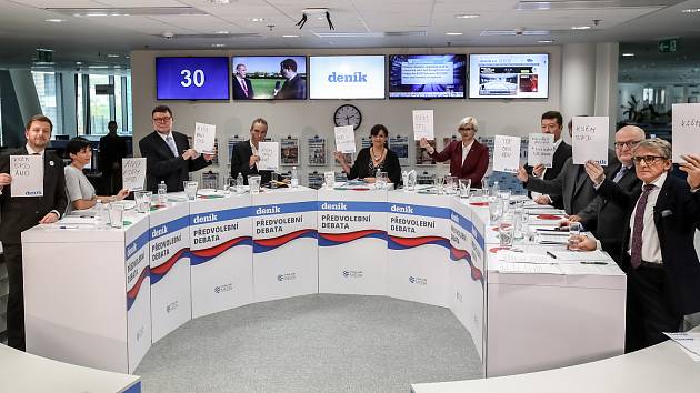 Předvolební debata Deníku probíhala 19. října v Aviatice.