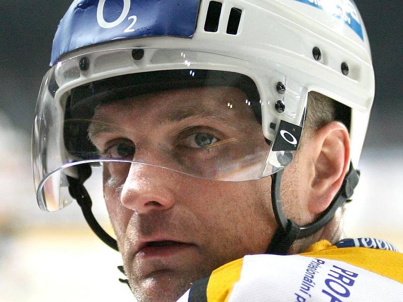kapitán litvínovských hokejistů Robert Reichel.