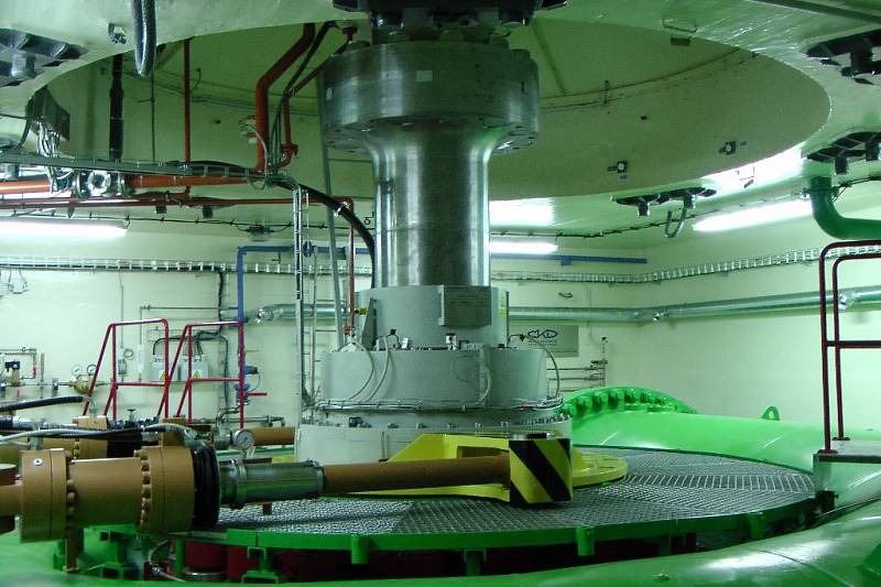 Modernizované soustrojí TG2 vodní elektrárny Lipno I (2015)