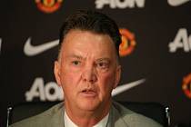 Trenér Manchesteru United Louis Van Gaal.