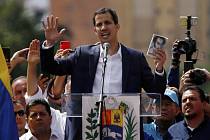 Vůdce venezuelské opozice Juan Guaidó