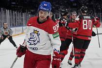 Čeští hokejisté prohráli v semifinále MS s Kanadou.