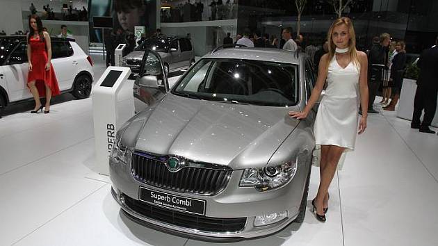 Autosalon Ženeva – Škoda Superb