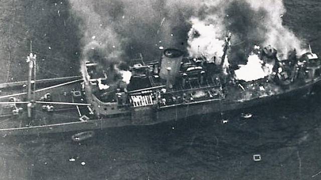 Potopení německé lodi Alsterufer