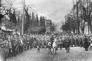 Rudá armáda v Tbilisi v roce 1921