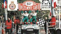 Škoda Favorit na Rallye Monte Carlo v roce 1994.